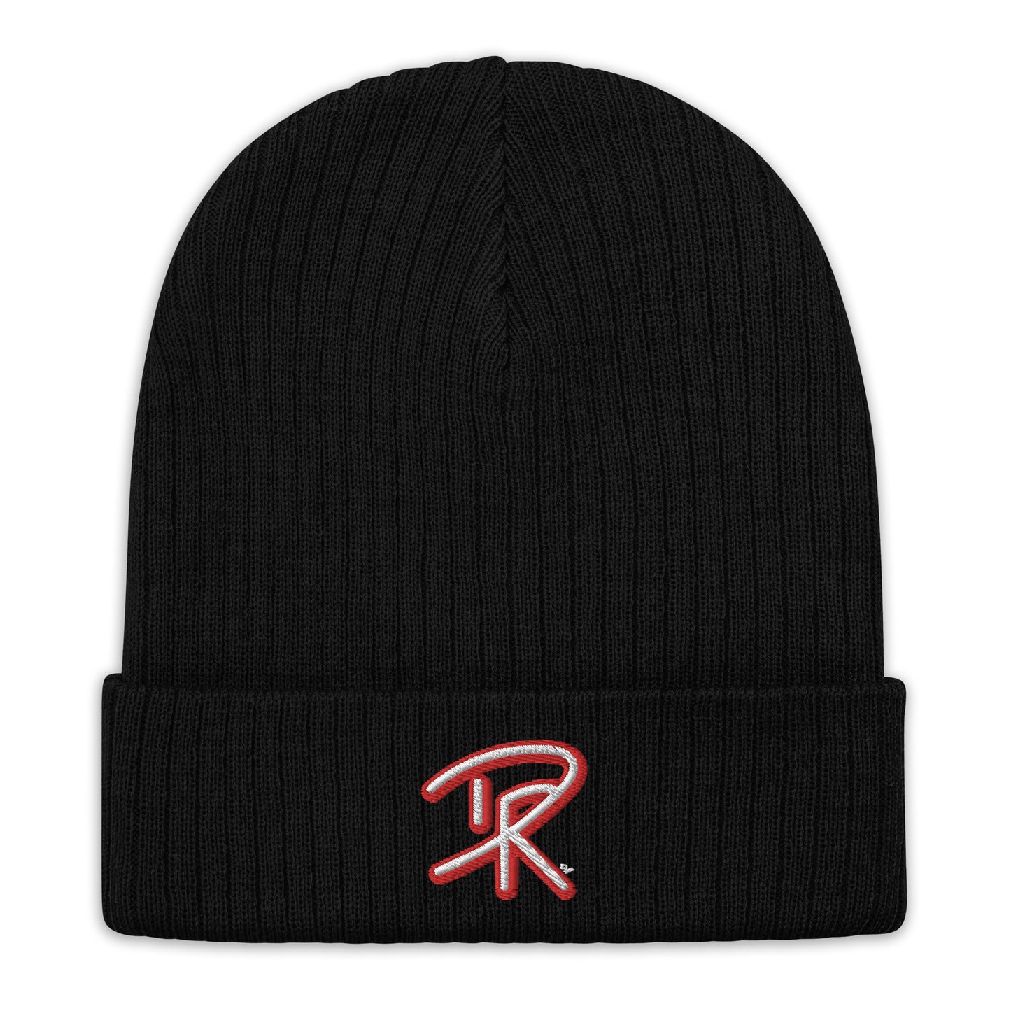 Brand Logo Ribbed beanie