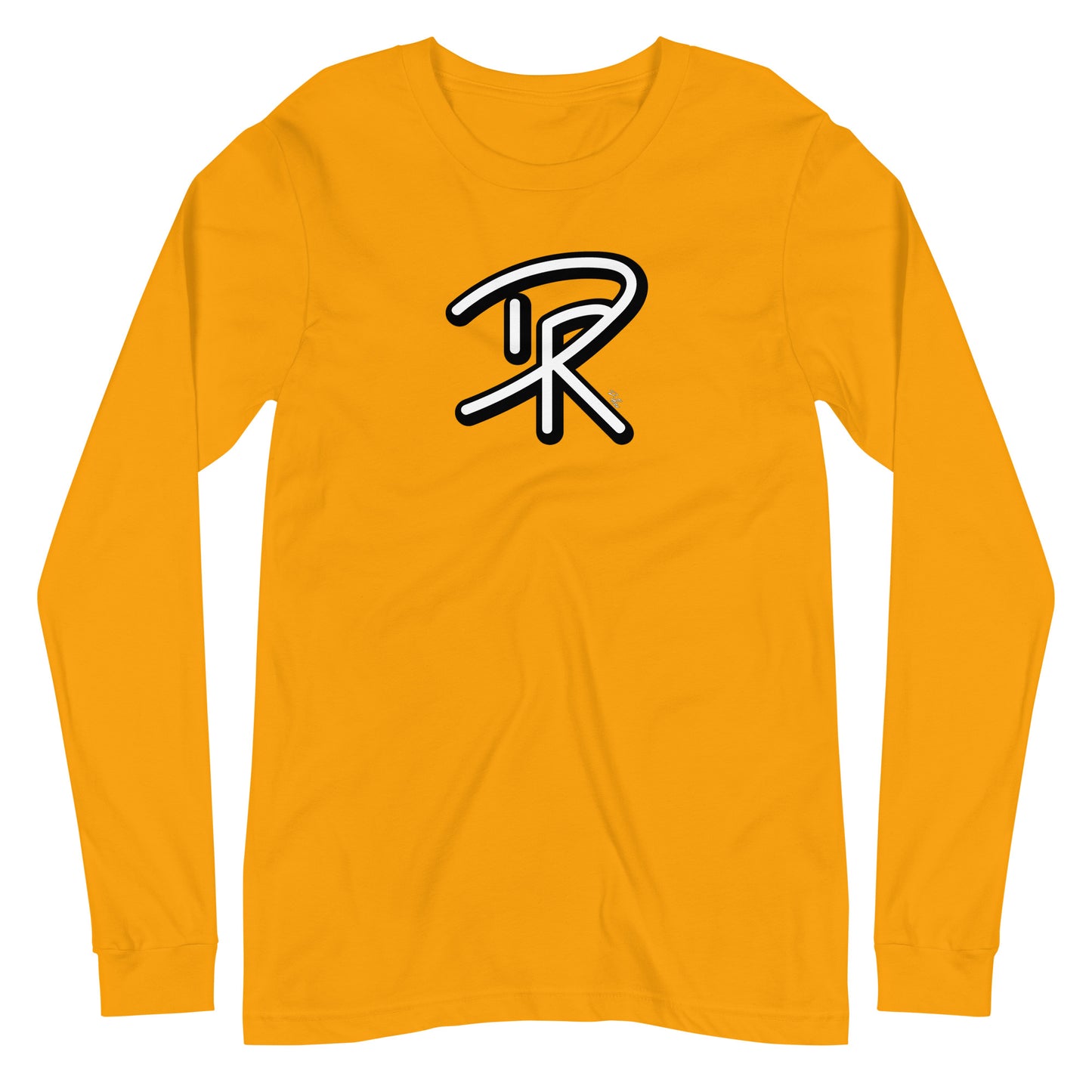 Branded Logo Long Sleeve - Gold
