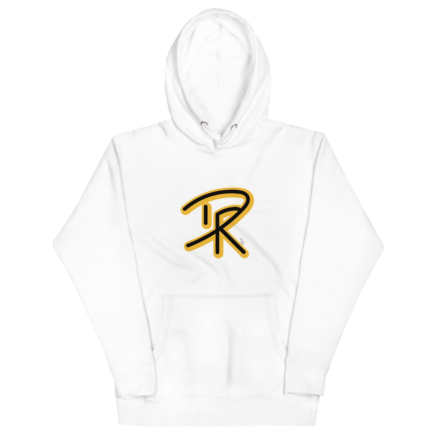 Branded Logo Hoodie - White