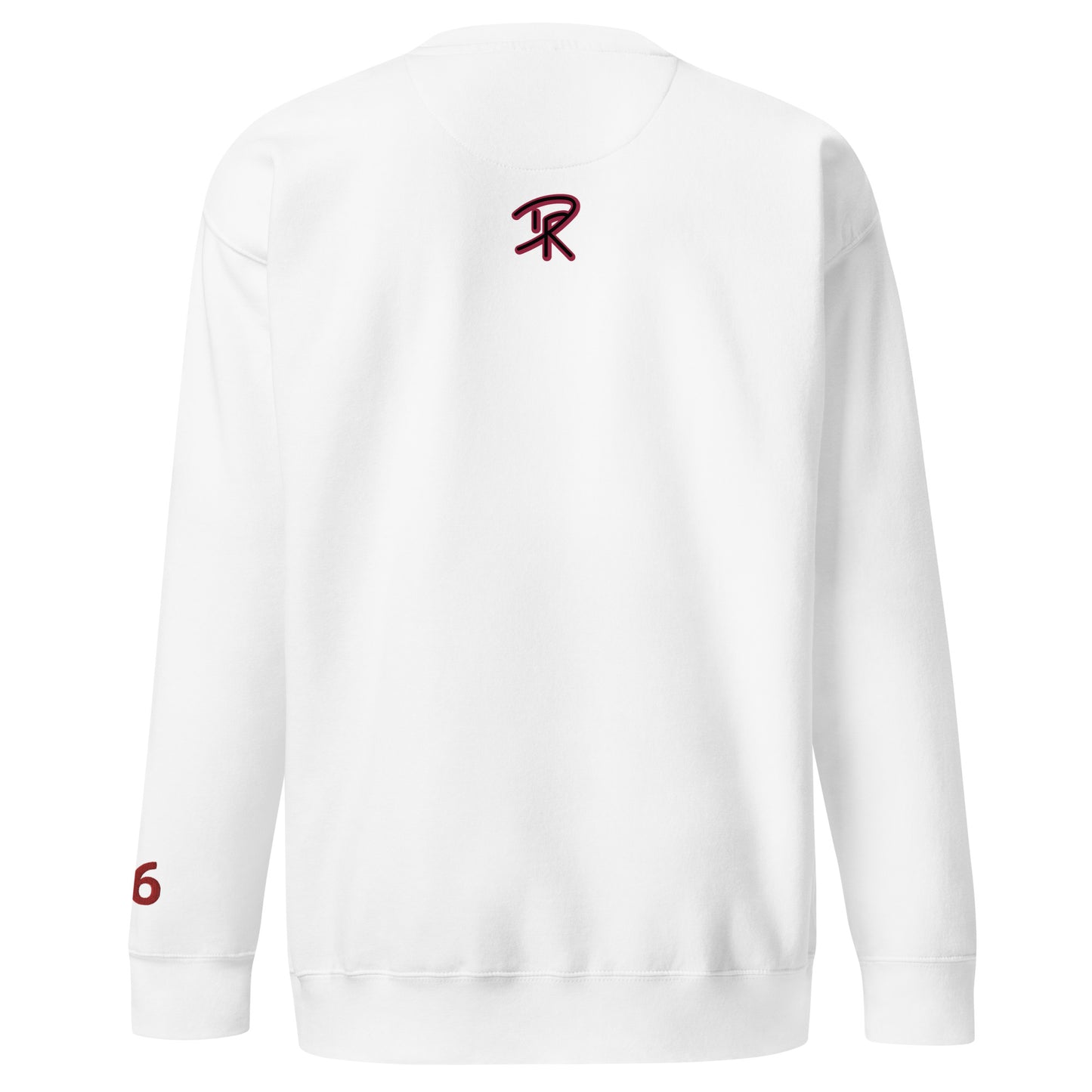Embroidered On Me Sweatshirt - White