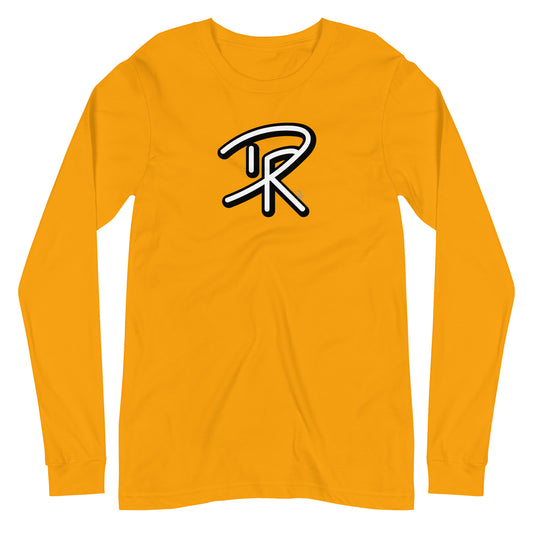 Branded Logo Long Sleeve - Gold