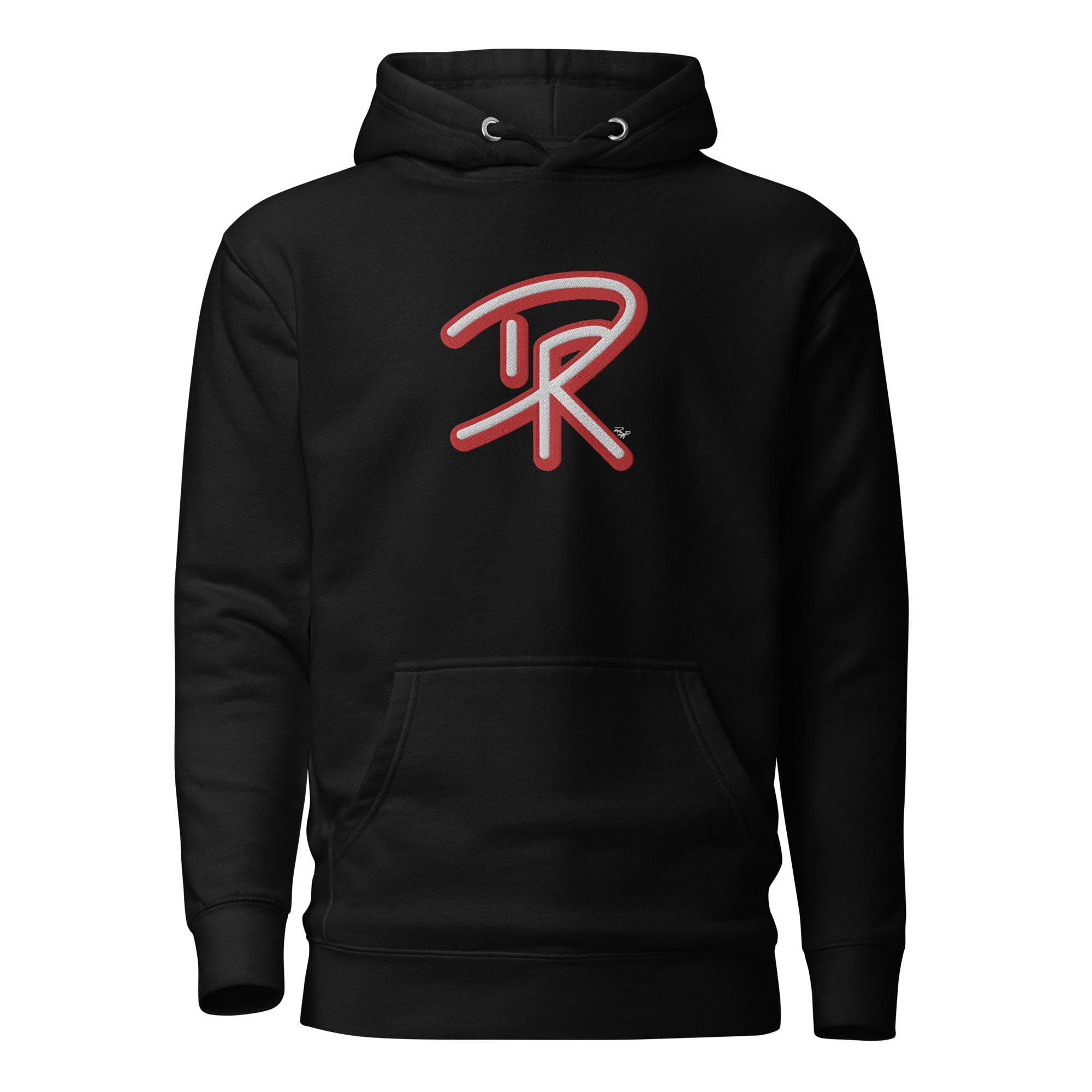 Embroidered Brand Logo Hoodie